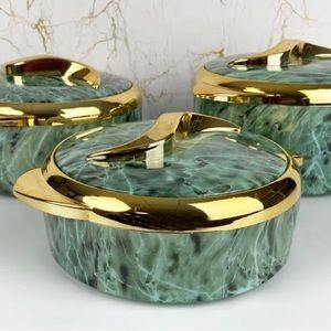 Thermal Food Warmer Container Insulation Hot Pot Lunchbox Casserole Serving Dish